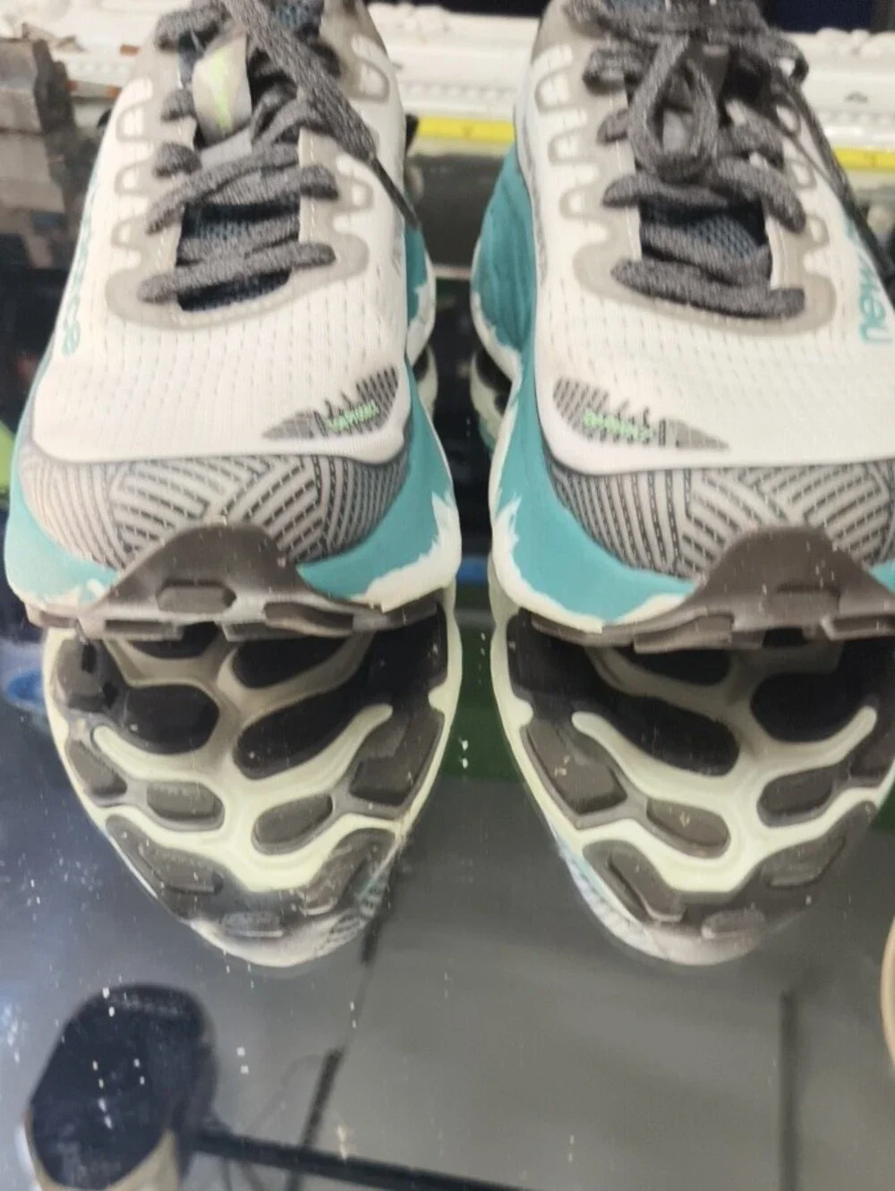 Women's 8 New Balance Fresh Foam X More Trail v3 'Reflection Faded Teal' MINT